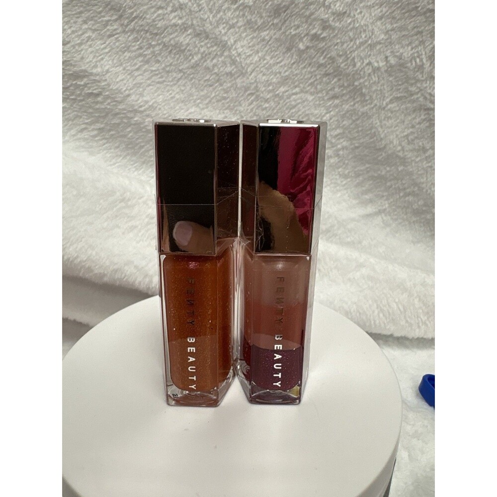 Fenty Beauty Gloss Bomb Duo Sugar Plumz + Fenty Glow Fantasy Lip Luminizer 9ml